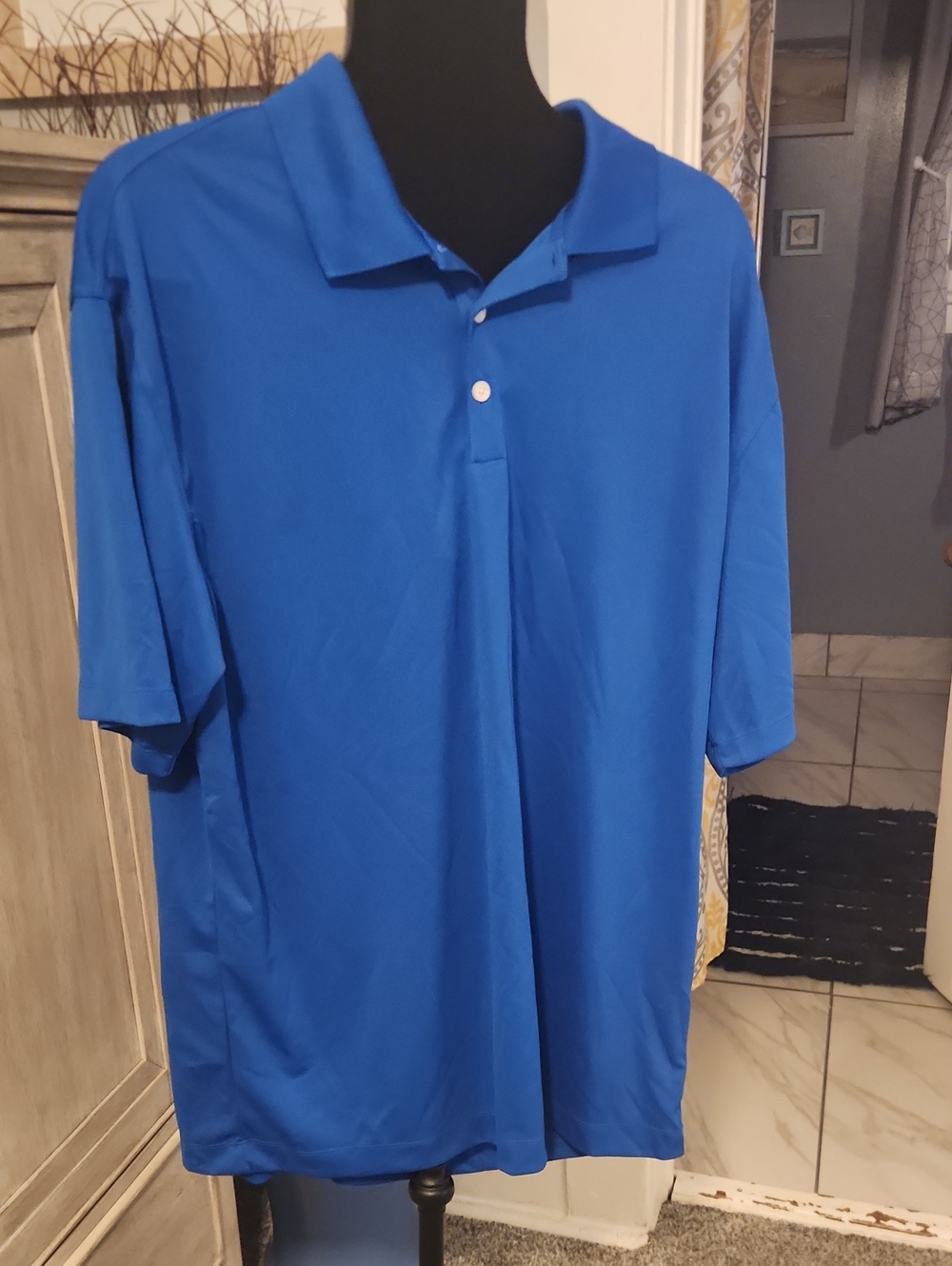 NWT Men's XL Nike Golf Dri-Fit Collared Short Sleeve Polo Populous